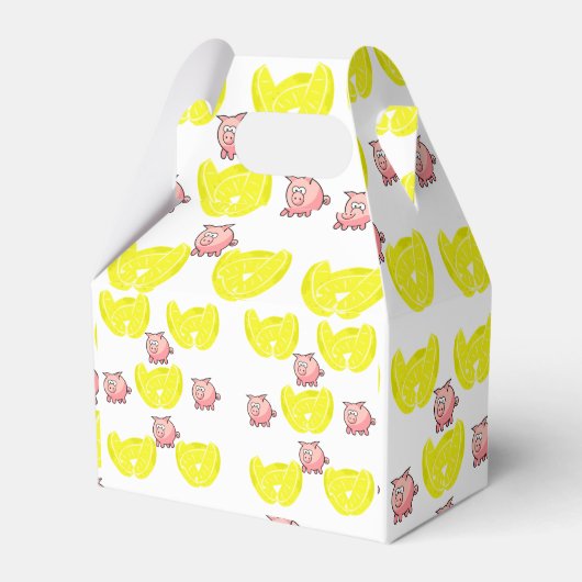 Gable Favor Box Bedankdoosjes (Achterkant)