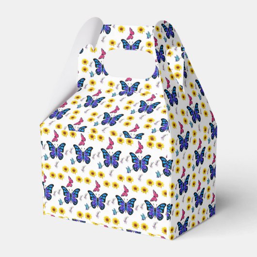 Gable Favor Box Bedankdoosjes (Achterkant)