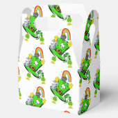Gable Favor Box Happy St. Patrick's Day Rabbit  Bedankdoosjes (Geopend)