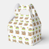 Gable Favor Box Kerstmis Bedankdoosjes (Achterkant)