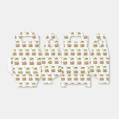 Gable Favor Box Kerstmis Bedankdoosjes (Uitgevouwen)