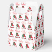 Gable Favor Box Kerstmis Bedankdoosjes (Geopend)