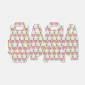 Gable Favor Box Kerstmis Bedankdoosjes (Uitgevouwen)