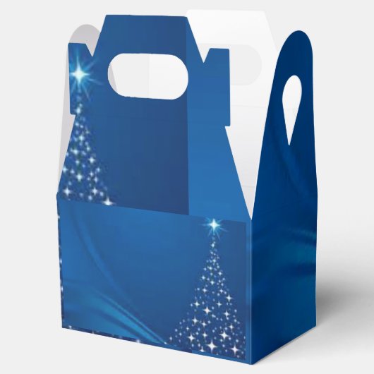 Gable Favor Box Kerstmis Bedankdoosjes (Geopend)