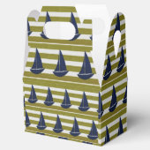 Gable Favor Box Sailboot Bedankdoosjes (Geopend)