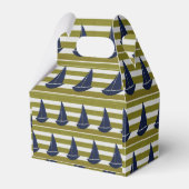 Gable Favor Box Sailboot Bedankdoosjes (Voorkant Zijde)