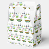 Gable Favor Box Sports Bedankdoosjes (Geopend)