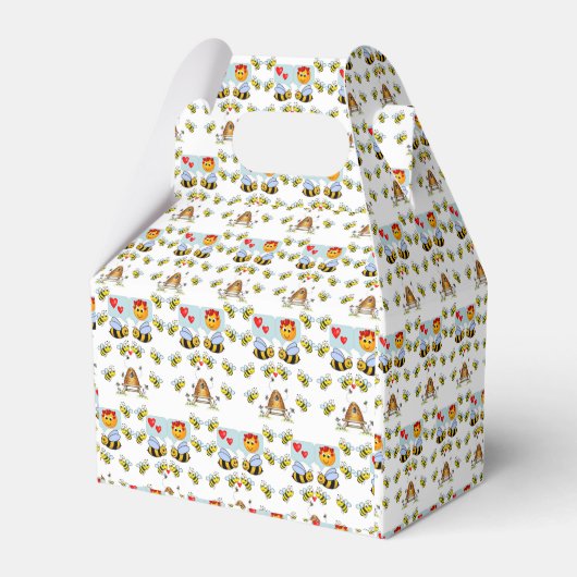 Gable Favor Box Valentijnsdag Bedankdoosjes (Achterkant)