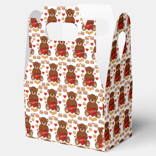 Gable Favor Box Valentijnsdag Bedankdoosjes (Geopend)