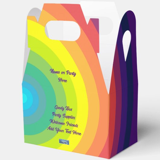 Gable Favoriet Box 5 (Rainbow) RFPMDesigns ©️2024 Bedankdoosjes (Open)