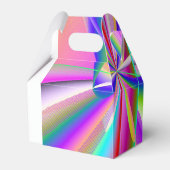 Gable Regenboog Bruiloft Regenboog Splash Bedankdoosjes (Achterkant)