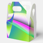 Gable Regenboog Bruiloft Regenboog Splash Bedankdoosjes (Geopend)