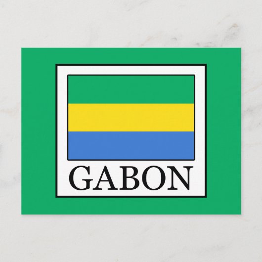 Gabon Briefkaart (Voorkant)