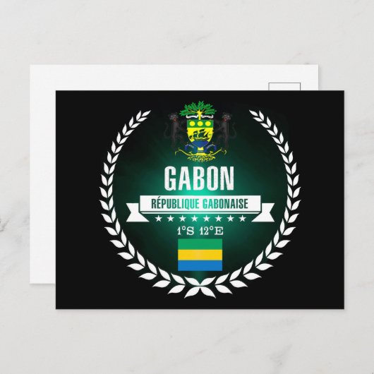 Gabon Briefkaart (Voorkant / Achterkant)
