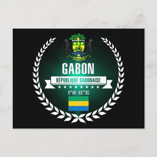 Gabon Briefkaart (Voorkant)