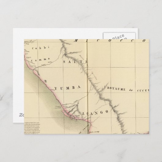 Gabon, Congo 38 Briefkaart (Voorkant / Achterkant)