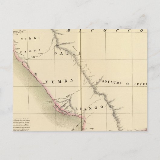 Gabon, Congo 38 Briefkaart (Voorkant)