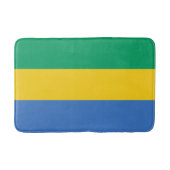 Gabon Flag Badmat (Voorkant)