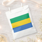 Gabon Flag Bedankzakje (Geknipt)