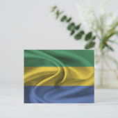 Gabon Flag Briefkaart (Staand voorkant)