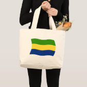 Gabon Flag Canvas tas (Voorkant (product))