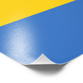 Gabon Flag Foto Afdruk (Hoek)