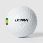 Gabon Flag Golfballen (Logo)