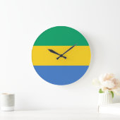 Gabon Flag Grote Klok (Huis)