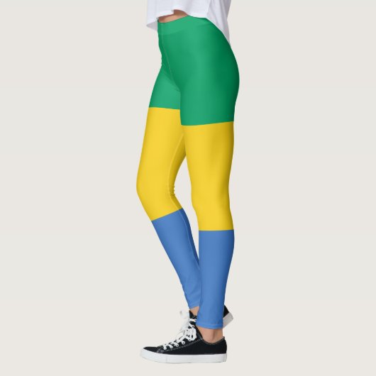 Gabon Flag Leggings (Links)