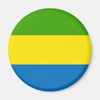 Gabon Flag Magneet