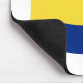 Gabon Flag Mousepad Muismat (Hoek)