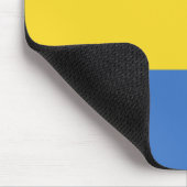 Gabon Flag Mousepad Muismat (Hoek)