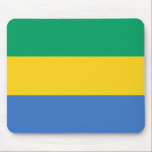 Gabon Flag Muismat<br><div class="desc">wereldwijde vlaggenproducten - Je kunt je eigen tekst toevoegen.</div>