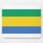 Gabon Flag Muismat (Voorkant)