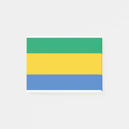 Gabon Flag Post-it® Notes (Voorkant)