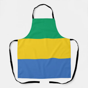Gabon Flag Schort