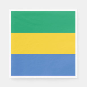 Gabon Flag Servet