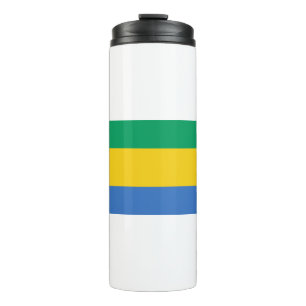 Gabon Flag Thermosbeker