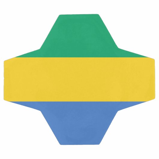 Gabon Flag Voetbal (Enkel)