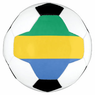 Gabon Flag Voetbal
