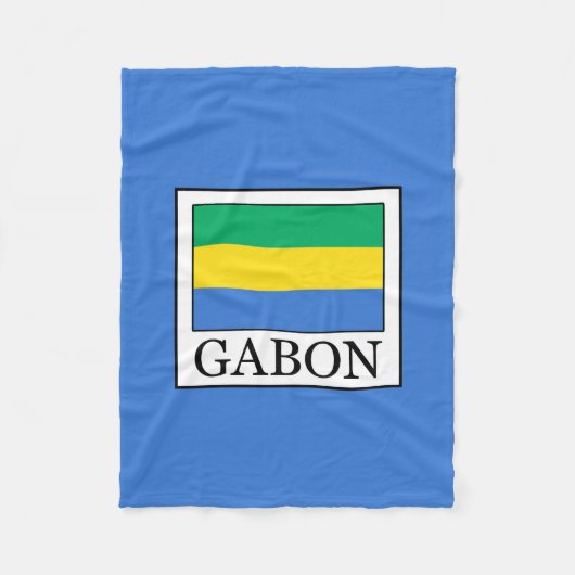 Gabon Fleece Deken (Voorkant)