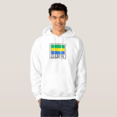 Gabon Hoodie (Voorkant volledig)