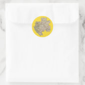 Gabon Kaart Sticker (Tas)