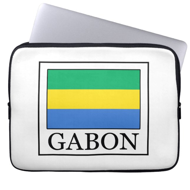 Gabon Laptop Sleeve (Voorkant)