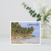 Gabon - Libreville - Briefkaart (Staand voorkant)