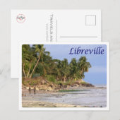 Gabon - Libreville - Briefkaart (Voorkant / Achterkant)
