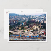 Gabon - Libreville - Briefkaart (Voorkant / Achterkant)
