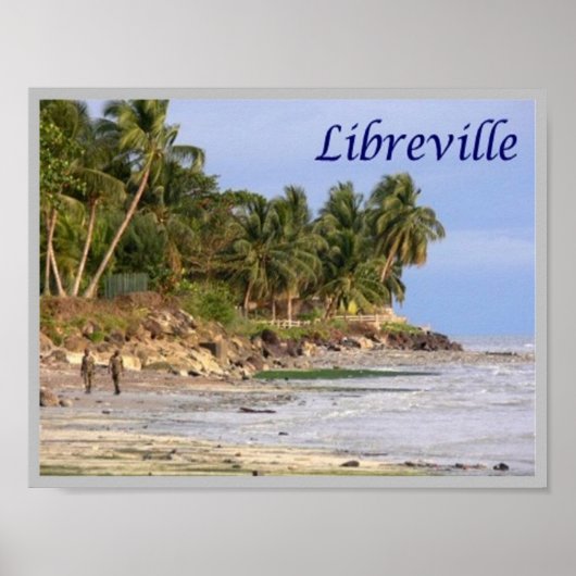 Gabon - Libreville - Poster (Voorkant)