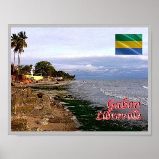 Gabon - Libreville - Poster (Voorkant)