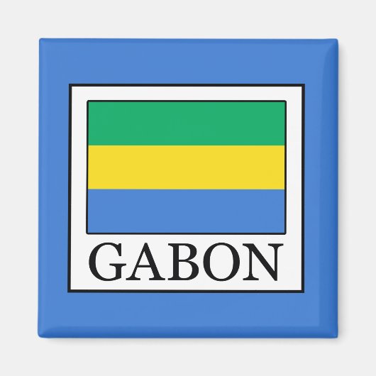Gabon Magneet (Voorkant)